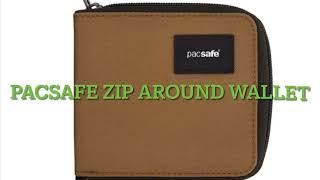 Pacsafe RFID BLOCKING ZIP Around Wallet 2023 model @PacsafeBags