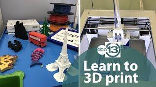 Local library offering free access to 3D printers!