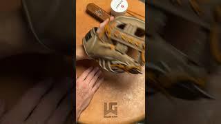 Japanese Baseball Glove Break in, Yumomi Finishing Process - Junkei Glove 528