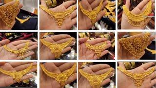 2025 Latest Gold Necklace designs with weight and price//Most Trending gold necklace designs