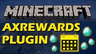 Daily rewards in Minecraft with AxRewards Plugin