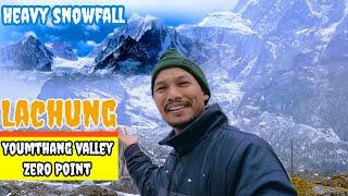 North sikkim latest update  youmthang valley  zero point  road black recent video  Daily Vlog