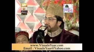 Tasleem Sabri Manazara( Eidgah Sharif Mehfil Milad 22/4/13)By Visaal