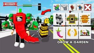NEW!! 20+ CODE 3D ITEMS (GROW A GARDEN) In Brookhaven - Roblox