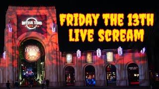  Live! Friday The 13th at Halloween Horror Nights LIVE SCREAM