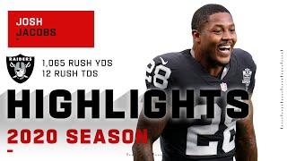 Josh Jacobs Full Season Highlights | NFL 2020