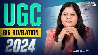 UGC Big Revelation of 2024| Guidelines for ODL & OL (Online) Programs 