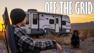 Living Off-Grid Far Out in the Desert