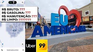 Quanto ganha um Uber em Americana/SP em 2024?