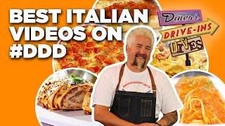 Top 10 Italian #DDD Videos with Guy Fieri | Diners, Drive-Ins and Dives | Food Network