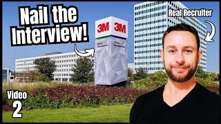 HARD 3M Interview Questions and Answers - How to Get Hired at 3M