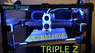 Triple Z Auto Bed Leveling [Voron Trident]