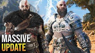 God of War Ragnarok New Game Plus Update Adds Zeus Armor, Cloak & More! (GOW Ragnarok NG+)