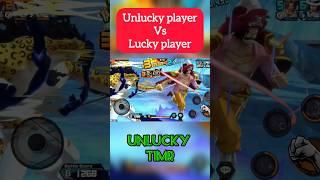 Unlucky player vs lucky player (Roger vs lucci) | One Piece Bounty Rush | OPBR