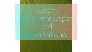 Latein 6.Kasus Ablativ gibt es nicht in deutschem Endungen und Präpositionen