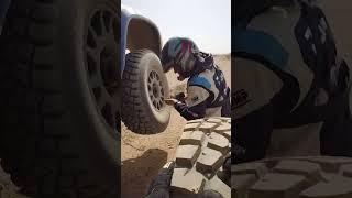 POV Changing Tire #DAKAR 2025