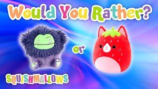 Would You Rather? Workout! (SQUISHMALLOWS) - Family Fitness Activity - Brain Break - This or That