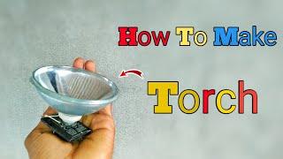 How To Make Flashlight Torch | Dk Crezy Science | #shorts