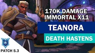 170K Damage Teanøra Lex Paladins Competitive (Diamond) DEATH HASTENS - Immortal X11