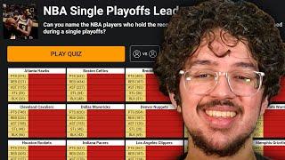 Can You Name Every NBA Team's Playoff Leaders?