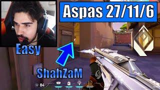 LEV Aspas Smurfing In Radiant With Sacy Vs ShahZaM  | In Ascent | On Raze | VALORANT