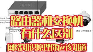 路由器和交换机有什么区别，网络知识原理你应该知道