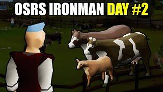 This Is DAY 2 of Playing an IRONMAN on OSRS