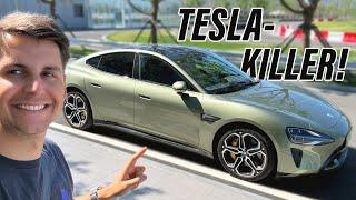 Xiaomi SU7: Testfahrt mit Tesla-Killer + Tour durch GEHEIM-Fabrik