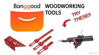 I Tried Out 5 More Banggood Woodworking Tools! How Do They Rank?!!