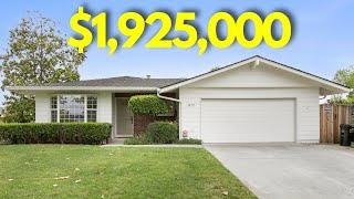 Tour a $1.9M West San Jose CA Home for sale with a large private backyard