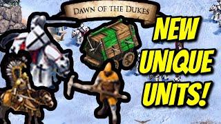 Dawn of the Dukes New Unique Units! Knight Templar, Obuch, New Siege Weapon! | AoE II: Definitive