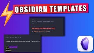 7 Obsidian Templates That Supercharge My Second Brain