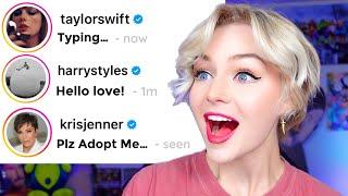 I DM'D 100 Celebrities And Got REPLIES!