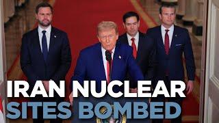 Trump Says US BOMBED IRAN | NEWSNATION