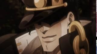 Jotaro's "Yare Yare Daze" with smile