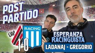 #RACING COMPLICO SU PASE A LA SEMIFINAL || #PARANAENSE 1 #RACING 0 || REACCION POST PARTIDO || E.R.