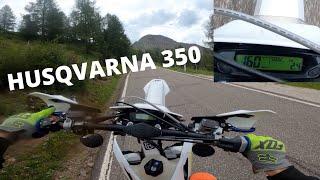 TEST 350 HUSQVARNA! VA UGUALE AL 450!!