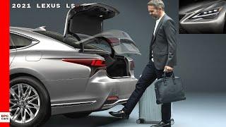 2021 Lexus LS Facelift Preview LS500 F Sport and LS500h