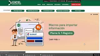 Portal web Excel Negocios | Macros, plantillas contables