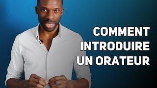 #Toastmasters : Comment Introduire un Orateur avec Punch