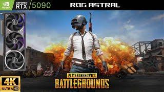 RTX 5090 : PUBG | OC UV ASUS ROG ASTRAL OC NVIDIA RTX 5090 | GAMEPLAY