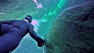 Arzino River Monofin Freediving - "The Max" VIDONI MASSIMILIANO - Torrente Val d' Arzino - Italy