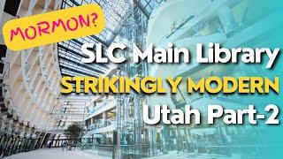 Salt Lake City Library -- An Award-winning contemporary design in that Utah jazz 