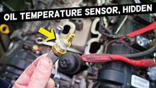 Oil Temperature Sensor Replacement Removal Dodge Jeep Chrysler 3.6 v6