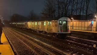 R32 Final Farewell Parade at Neck Road (BMT Brighton Line)