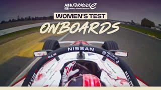 Onboard for a history-making test!  | Formula E Women's Test