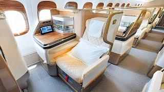 Emirates New 777-300ER Business Class vs A380 Business Class | Tokyo to Barcelona (Flight Review)