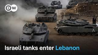 Israeli military reports 'intense fighting' as it begins ground operations in Lebanon | DW News