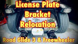 License Plate Relocation on RG3 & Freewheeler