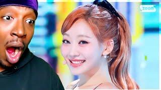 American Reacts To  'Sticky' (KISS OF LIFE JULIE FanCam) @SBS Inkigayo 240707